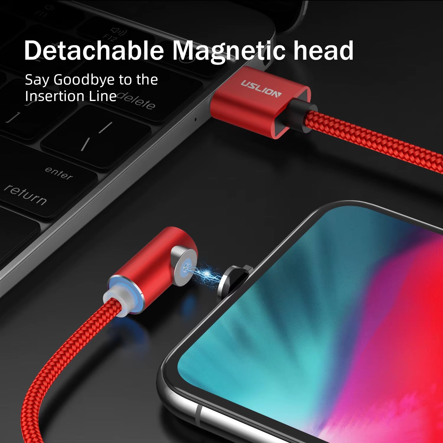 Magnetic Micro USB Cable Type-C Charging Charge for Iphone 12 Xiaomi Redmi Samsung Huawei Mate 30 20 Pro P20 P10 P9 HONOR