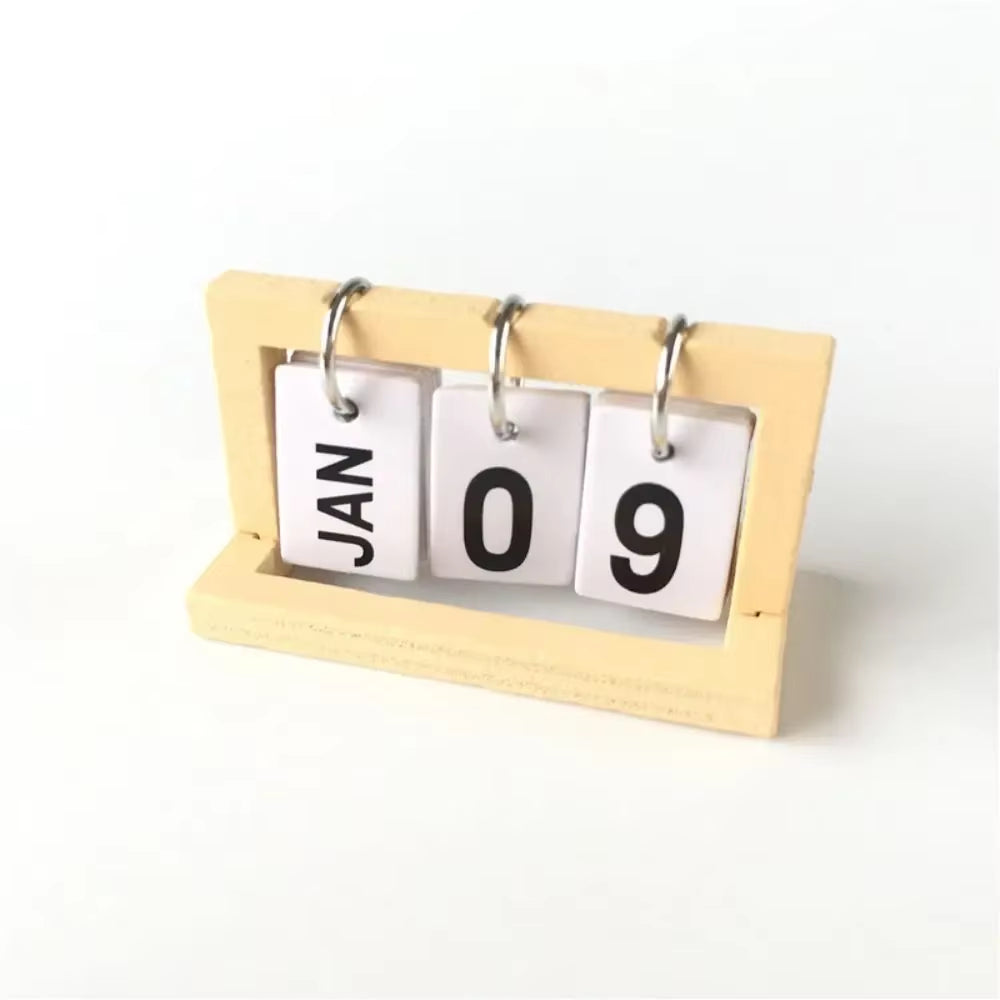 Mini Calendar Office Desk Decoration Decoration Kit Standing Desk Calendar Work Desk Decor Mini Calendar