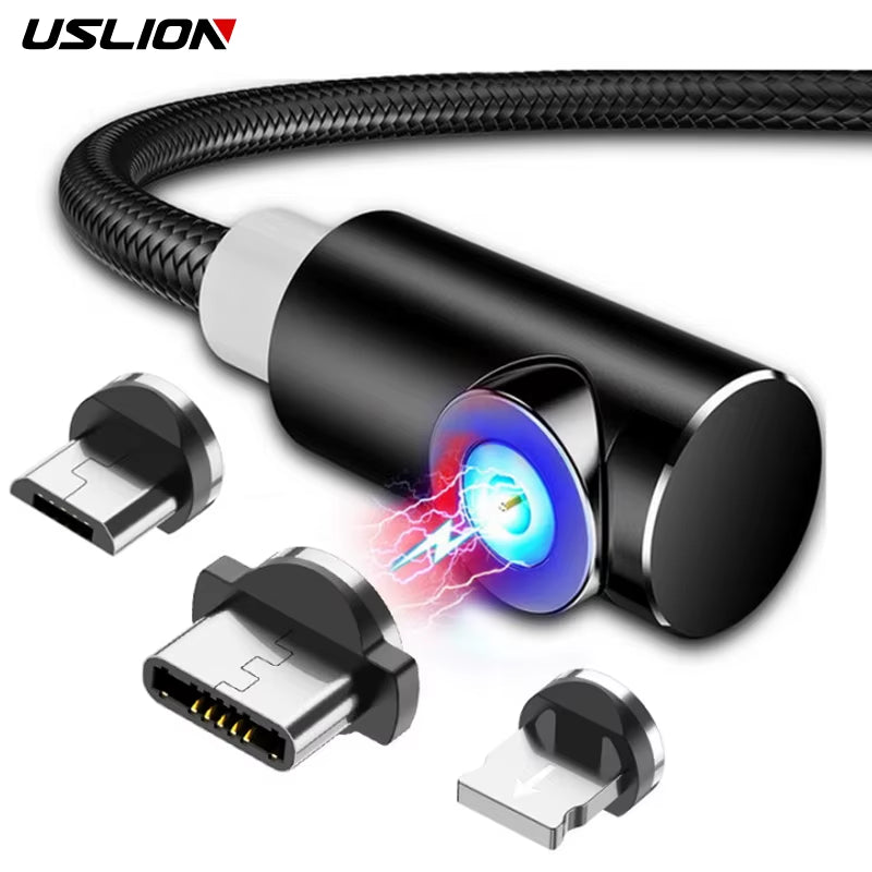 Magnetic Micro USB Cable Type-C Charging Charge for Iphone 12 Xiaomi Redmi Samsung Huawei Mate 30 20 Pro P20 P10 P9 HONOR